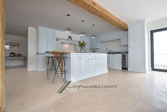 Dijon Brushed Limestone Tiles