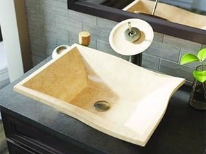 Carved Stone Sink