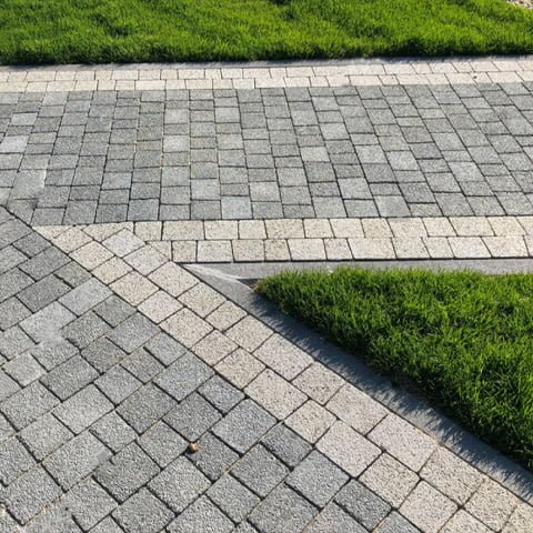 egyptian granite paving