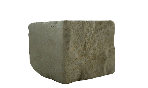 Sunny tumbled pavers