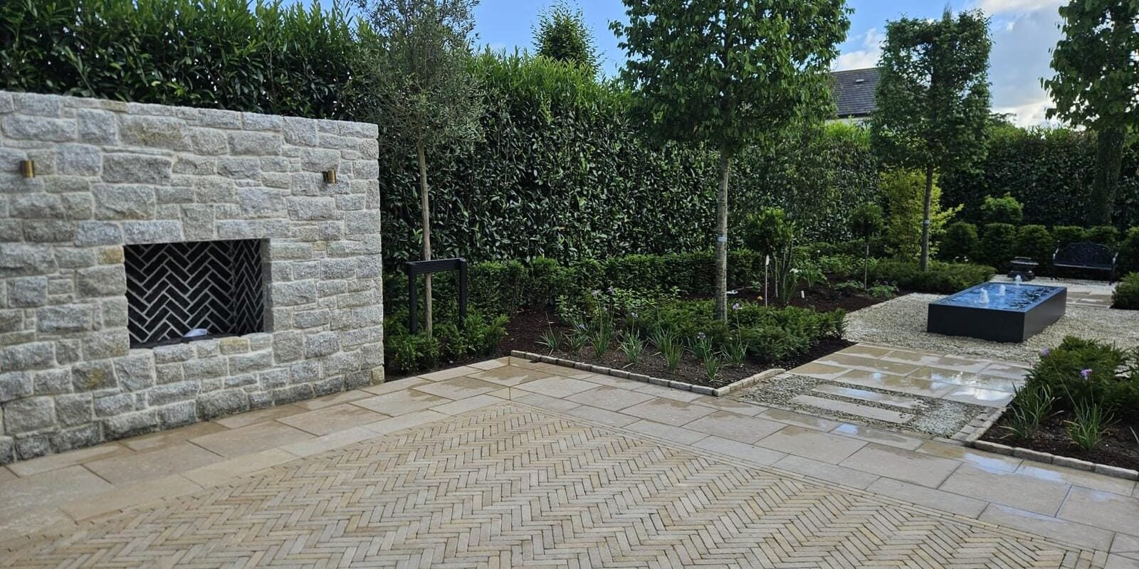 Limestone in the cold